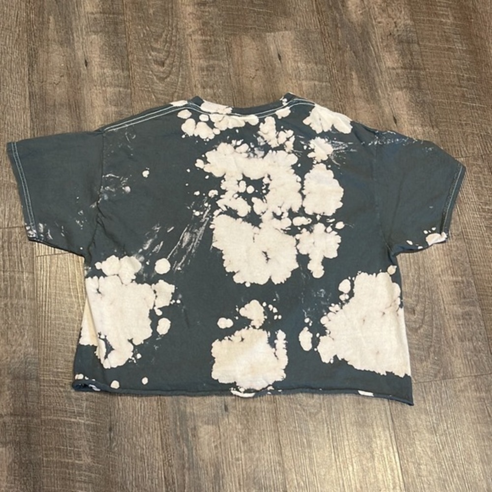 The breakfast club vintage tie-dye cropped T-shirt - Picture 4 of 4
